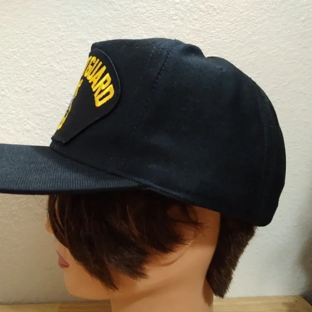 Vintage Eagle Crest U.S. Coast Guard Snap Back Hat